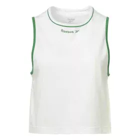 Débardeur Femme Reebok RIE TANK HT6259 Blanc de Reebok, Femme - Réf : S2024987, Prix : 21,93 €, Remise : %