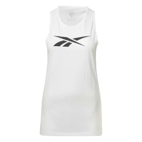 Canotta Donna Reebok TE GRAPHIC TANK HT6181 Bianco di Reebok, Donna - Rif: S2024988, Prezzo: 19,97 €, Sconto: %