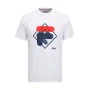 Camiseta de Manga Corta Infantil Fila FAT0340 10001 Blanco de Fila, Niño - Ref: S2025498, Precio: 20,00 €, Descuento: %