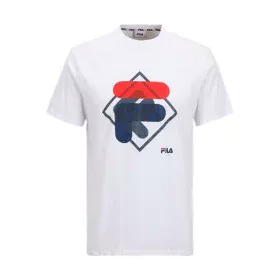 Camisola de Manga Curta Infantil Fila FAT0340 10001 Branco de Fila, Menino - Ref: S2025498, Preço: 20,00 €, Desconto: %