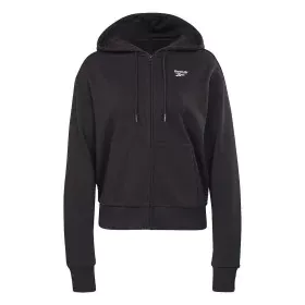 Sudadera con Capucha y Cremallera Mujer Reebok RI SL FRENCH TERRY H54754 Negro de Reebok, Mujer - Ref: S2025522, Precio: 38,5...