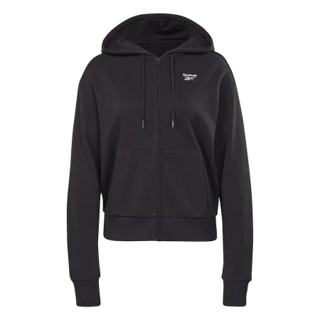 Women’s Zipped Hoodie Reebok RI SL FRENCH TERRY H54754 Black by Reebok, Women - Ref: S2025522, Price: 38,53 €, Discount: %