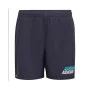 Calções de Desporto Infantis Adidas HD7373 Azul Marinho de Adidas, Menino - Ref: S2025531, Preço: 24,65 €, Desconto: %