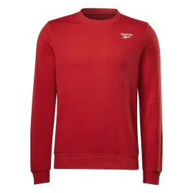 Men’s Sweatshirt without Hood Reebok RI FT LEFT CHEST IL4041 Red by Reebok, Men - Ref: S2025532, Price: 29,60 €, Discount: %