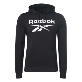 Sweat à capuche homme Reebok I FT BIG LOGO OTH H54788 Noir de Reebok, Homme - Réf : S2025547, Prix : 47,06 €, Remise : %