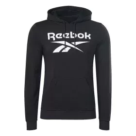 Felpa con Cappuccio Uomo Reebok I FT BIG LOGO OTH H54788 Nero di Reebok, Uomo - Rif: S2025547, Prezzo: 47,06 €, Sconto: %