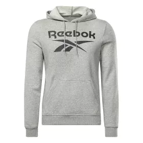 Polar com Capuz Homem Reebok FT BIG LOGO OTH HZ8786 Cinzento de Reebok, Homem - Ref: S2025548, Preço: 47,06 €, Desconto: %