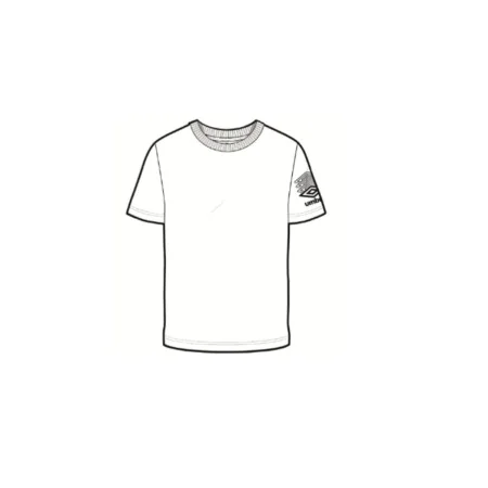 Men’s Short Sleeve T-Shirt Umbro TERRACE 66207U 13V White by Umbro, Men - Ref: S2025744, Price: 23,12 €, Discount: %