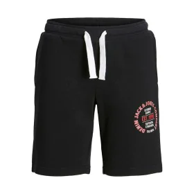 Short de Sport pour Enfants JPSTANDY Jack & Jones 12225211 Noir de Jack & Jones, Garçon - Réf : S2026623, Prix : 16,41 €, Rem...