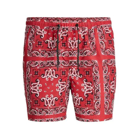 Fato de Banho Criança Jack & Jones BANDANA 12227731 Vermelho de Jack & Jones, Roupa de banho - Ref: S2026655, Preço: 16,41 €,...