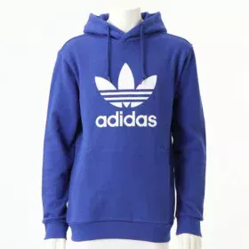 Polar com Capuz Homem Adidas TREFOIL HOODY IA4884 Azul de Adidas, Homem - Ref: S2027133, Preço: 56,33 €, Desconto: %