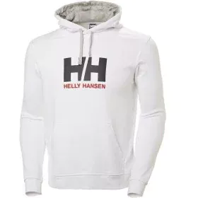 Felpa con Cappuccio Uomo HH LOGO Helly Hansen 33977 001 Bianco di Helly Hansen, Uomo - Rif: S2027549, Prezzo: 68,46 €, Sconto: %