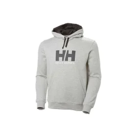 Felpa con Cappuccio Uomo HH LOGO Helly Hansen 33977 949 Grigio di Helly Hansen, Uomo - Rif: S2027551, Prezzo: 68,46 €, Sconto: %