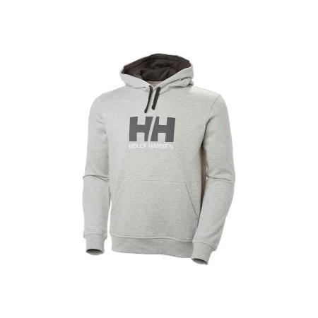 Felpa con Cappuccio Uomo HH LOGO Helly Hansen 33977 949 Grigio di Helly Hansen, Uomo - Rif: S2027551, Prezzo: 68,46 €, Sconto: %