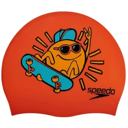 Bonnet de bain Junior Speedo 8-0838615955 Orange de Speedo, Casquettes, bonnets et chapeaux - Réf : S2028116, Prix : 16,17 €,...