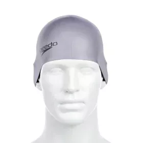 Touca de Natação Speedo 8-709849086 Cinzento Silicone de Speedo, Gorros - Ref: S2028142, Preço: 10,36 €, Desconto: %