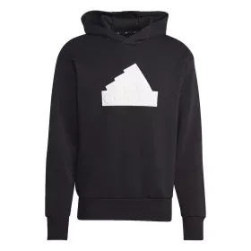 Sweat à capuche homme Adidas FI BOS HD IC3745 Noir de Adidas, Homme - Réf : S2028780, Prix : 48,47 €, Remise : %