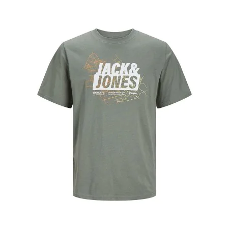 Camisola de Manga Curta Homem Jack & Jones LOGO TEE SS 12252376 Verde de Jack & Jones, Homem - Ref: S2029154, Preço: 13,31 €,...