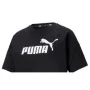 Maglia a Maniche Corte Donna Puma CROPPED LOGO TEE 586866 01 Nero di Puma, Donna - Rif: S2029988, Prezzo: 23,85 €, Sconto: %