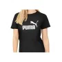 Camiseta de Manga Corta Mujer Puma LOGO TEE 586774 01 Negro de Puma, Mujer - Ref: S2029991, Precio: 22,97 €, Descuento: %