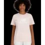 Camisola de Manga Curta Mulher New Balance ESSENJERSEY LOGO WT41502 OUK Cor de Rosa de New Balance, Mulher - Ref: S2030022, P...