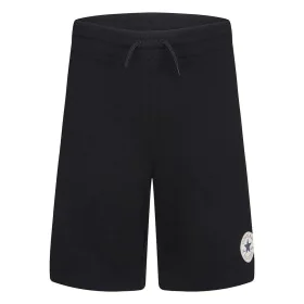 Pantalones Cortos Deportivos para Niños Converse Negro de Converse, Niño - Ref: S2030029, Precio: 21,68 €, Descuento: %