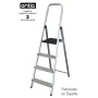 4-step folding ladder Antia Aluminium 152 x 42,5 x 12 cm by Antia, Folding Steps - Ref: S2200353, Price: 50,51 €, Discount: %