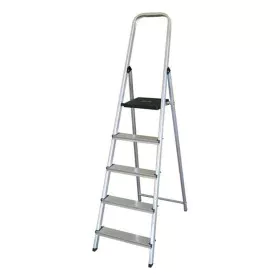 Escalera plegable de 5 peldaños (175 x 45 x 12 cm) de Antia, Escaleras plegables - Ref: S2200354, Precio: 58,36 €, Descuento: %