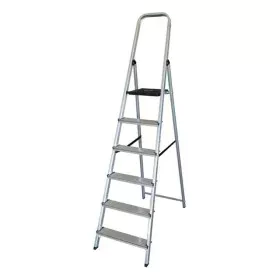 6-step folding ladder (198 x 47,5 x 12 cm) by Antia, Folding Steps - Ref: S2200355, Price: 64,40 €, Discount: %