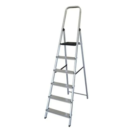 6-step folding ladder (198 x 47,5 x 12 cm) by Antia, Folding Steps - Ref: S2200355, Price: 69,55 €, Discount: %