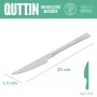 Set de Cuchillos para Carne Madrid Quttin Madrid (21 cm) 21 x 2 cm 2 Piezas (2 Unidades) de Quttin, Cuchillos para la carne -...