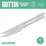 Set de Cuchillos para Carne Madrid Quttin Madrid (21 cm) 21 x 2 cm 2 Piezas (2 Unidades) de Quttin, Cuchillos para la carne -...