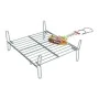 Grill Bbq Algon Double Acier de Algon, Grilles de cuisson - Réf : S2203241, Prix : 9,50 €, Remise : %