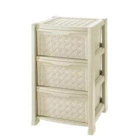 Chest of drawers Tontarelli Arianna 3 drawers White 38 x 38 x 60 cm by Tontarelli, Cupboards and shelving - Ref: S2203256, Pr...