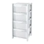 Chest of drawers Tontarelli Plastic 4 drawers (38,5 x 39 x 82,5 cm) by Tontarelli, Shelves and supports - Ref: S2203257, Pric...