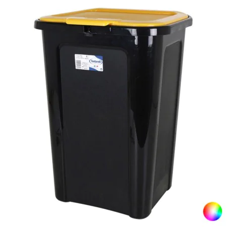 Balde de Lixo Tontarelli 44 L Preto de Tontarelli, Lixo e reciclagem - Ref: S2203298, Preço: 10,29 €, Desconto: %