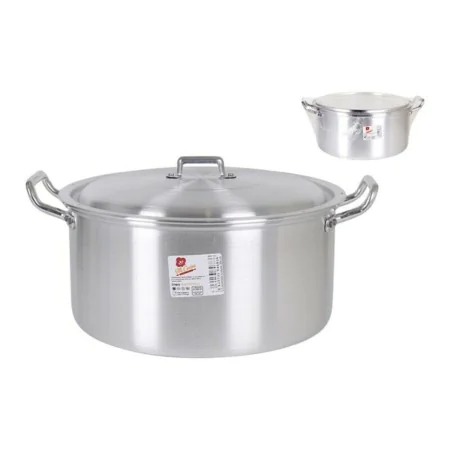 Casserole with lid Aluminium by BigBuy Cooking, Casserole pans - Ref: S2203455, Price: 17,44 €, Discount: %