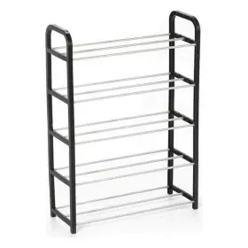 Shoe Rack Confortime 5 Shelves Black (50 x 19 x 68 cm) by Confortime, Wardrobe storage accessories - Ref: S2203781, Price: 5,...