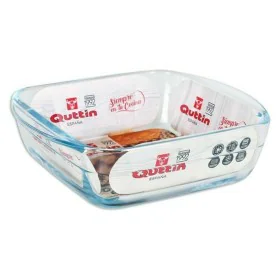 Plat à Gratin Quttin 66603 1,1 L verre 19,7 x 16,8 x 5,6 cm de Quttin, Plats à rôtir - Réf : S2203982, Prix : 6,12 €, Remise : %