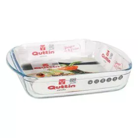 Recipiente de Cozinha Quttin 63081 1,6 L Vidro 25 x 21,9 x 5 cm de Quttin, Tabuleiros de forno - Ref: S2203983, Preço: 7,87 €...