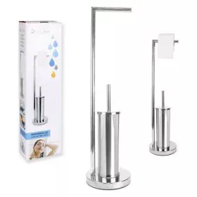 Toilet Paper Holder with Brush Stand Confortime by Confortime, Toilet accessories - Ref: S2205786, Price: 14,81 €, Discount: %