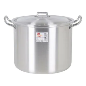 Pentola con Coperchio Ø 22 cm Argentato 6 L di BigBuy Cooking, Pentole per stufati e brasati - Rif: S2206602, Prezzo: 13,07 €...