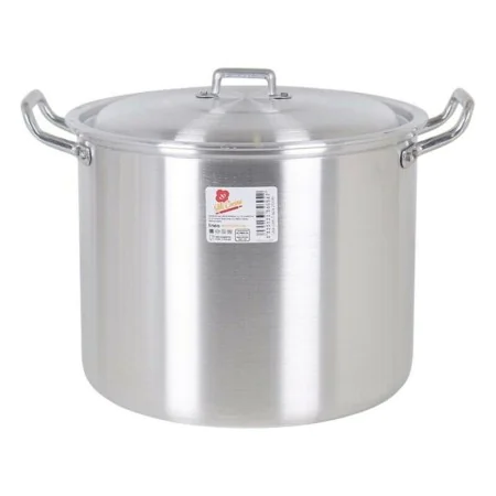 Olla con Tapa Ø 22 cm Plateado 6 L de BigBuy Cooking, Olla para estofados - Ref: S2206602, Precio: 13,07 €, Descuento: %