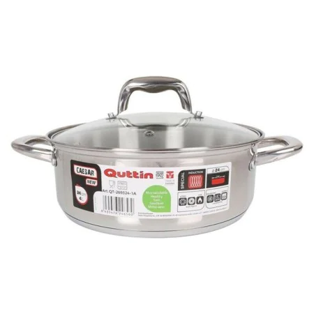 Marmite avec couvercle New Caesar Acier (ø 24 cm) de Quttin, Braisières - Réf : S2207419, Prix : 18,73 €, Remise : %