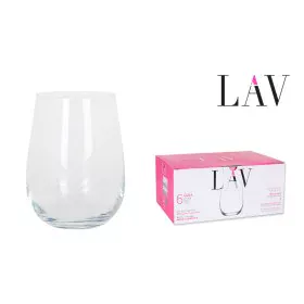 Vaso LAV Gaia (6 Unidades) (6 pcs) de LAV, Vasos de agua y de whisky - Ref: S2207703, Precio: 9,23 €, Descuento: %