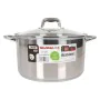 Casserole avec couvercle en verre Quttin Acier de Quttin, Braisières - Réf : S2207788, Prix : 16,11 €, Remise : %