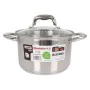 Casserole avec couvercle en verre Quttin Acier de Quttin, Braisières - Réf : S2207788, Prix : 16,11 €, Remise : %