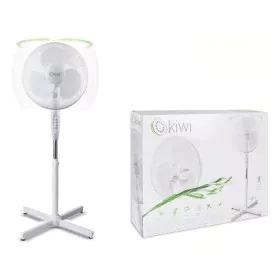 Ventilador de Pé Kiwi Branco 45 W (Ø 40 cm) de Kiwi, Ventiladores de pedestal - Ref: S2208378, Preço: 35,24 €, Desconto: %