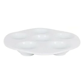 Bol pour Apéritifs Inde 729c3 Blanc Porcelaine 6 compartiments de Inde, Plats et plateaux - Réf : S2208529, Prix : 7,71 €, Re...