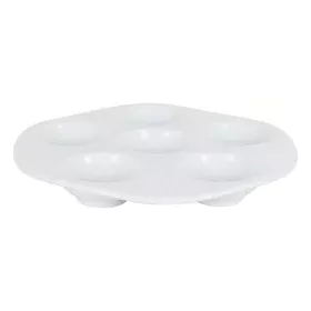 Bol para Aperitivos Inde 729c3 Blanco Porcelana 6 Compartimentos de Inde, Platos y fuentes - Ref: S2208529, Precio: 7,71 €, D...